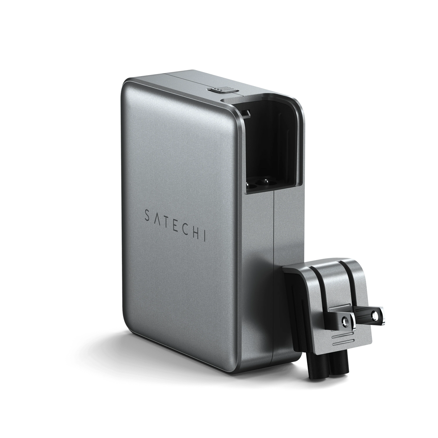 145W USB-C 4-port GaN Travel Charger - Space Grey