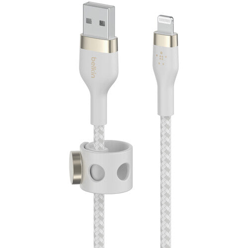 Belkin BOOST CHARGE™ Lightning to USB-A Cable (Braided) - 2m - White