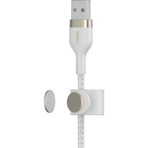 Belkin BOOST CHARGE™ Lightning to USB-A Cable (Braided) - 2m - White