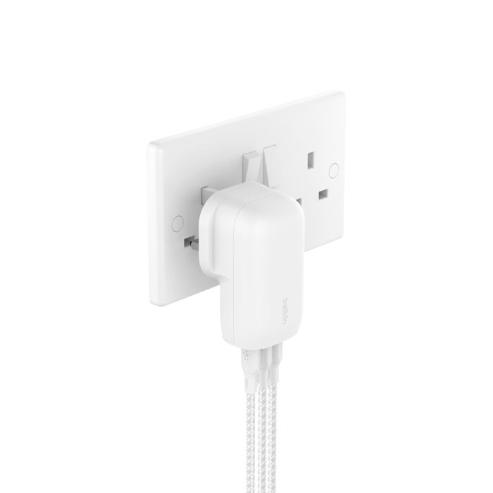 BOOSTCHARGE 3-Port USB-C Wall Charger with PPS 67w
