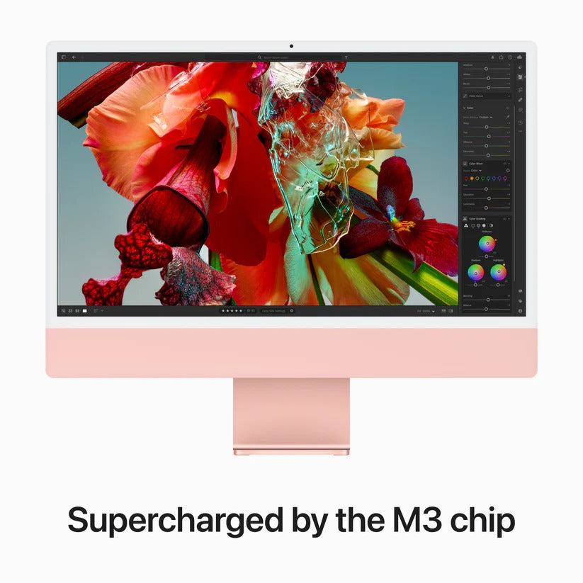 Apple 24-inch iMac - M3 chip with 8‑core CPU / 10‑core GPU - 256GB - Pink
