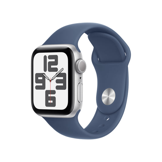 Apple_Watch_SE_40mm_GPS_Silver_Aluminum_Sport_Band_Denim_PDP_Image_Position_1__GBEN