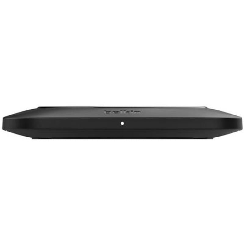 BOOSTCHARGE™ Easy Alignment Qi 15w Charging Pad, Black w/PSU