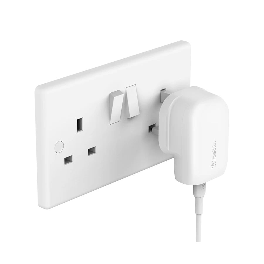 Belkin 30W USB-C PD Wall Charger - White