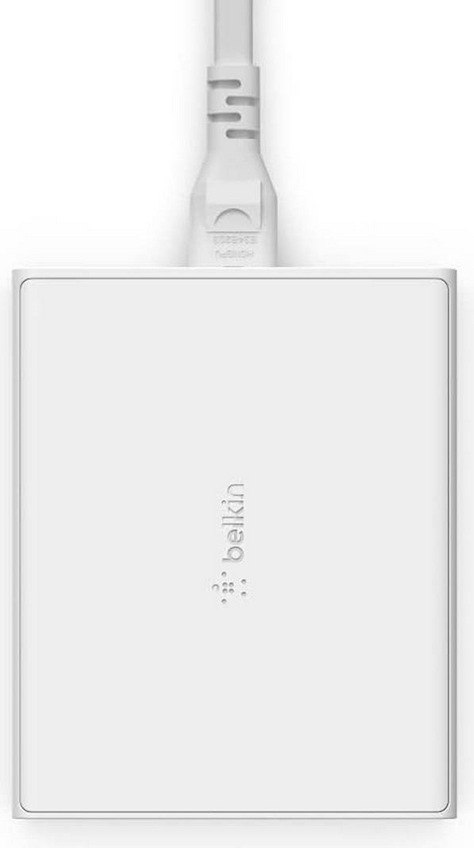 Belkin 108W 4-Ports USB Desktop Charger (Dual USB-C and Dual USB-A)