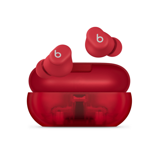 Beats Solo Buds - True Wireless Earbuds - Transparent Red - Transparent Red