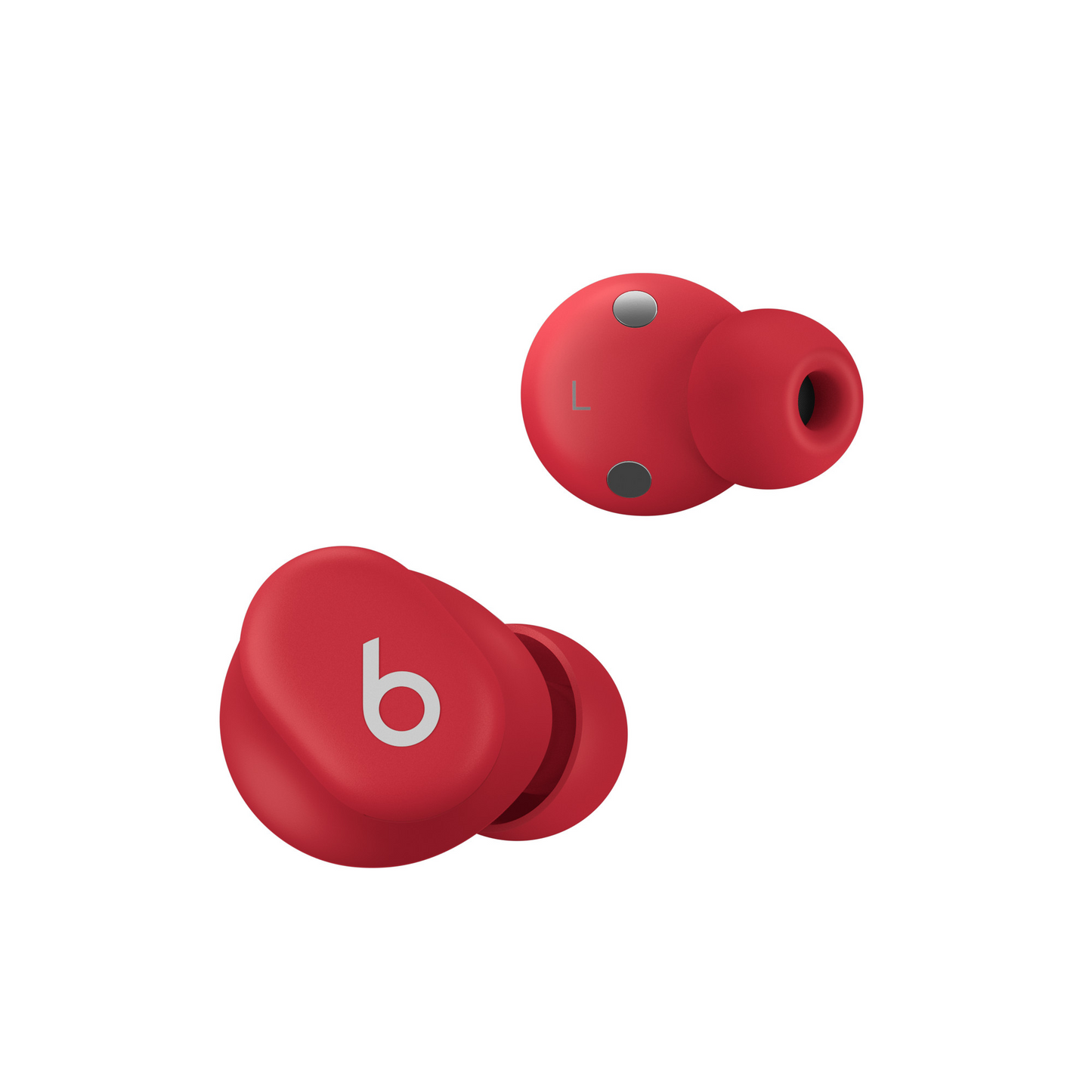 Beats Solo Buds - True Wireless Earbuds - Transparent Red - Transparent Red