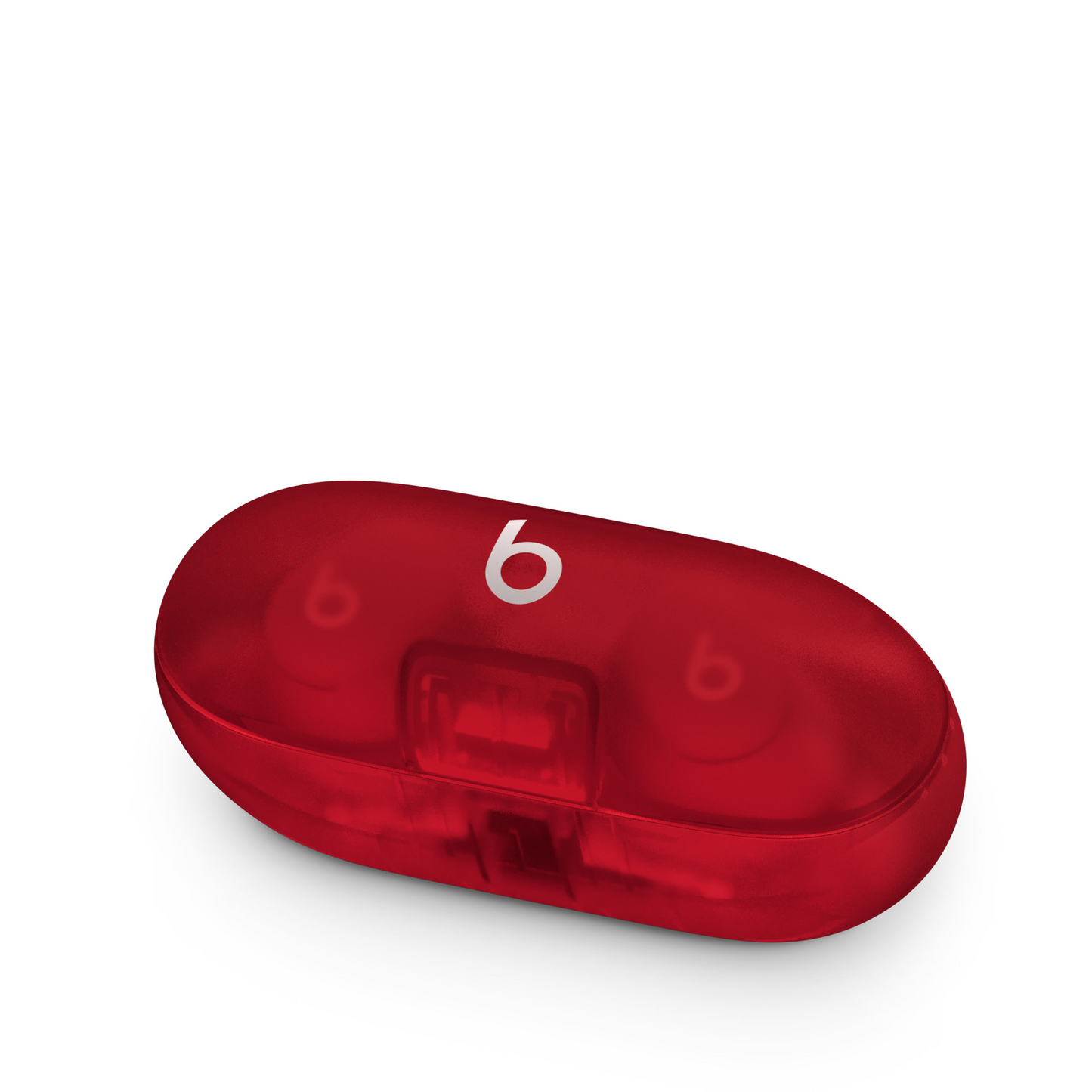 Beats Solo Buds - True Wireless Earbuds - Transparent Red - Transparent Red