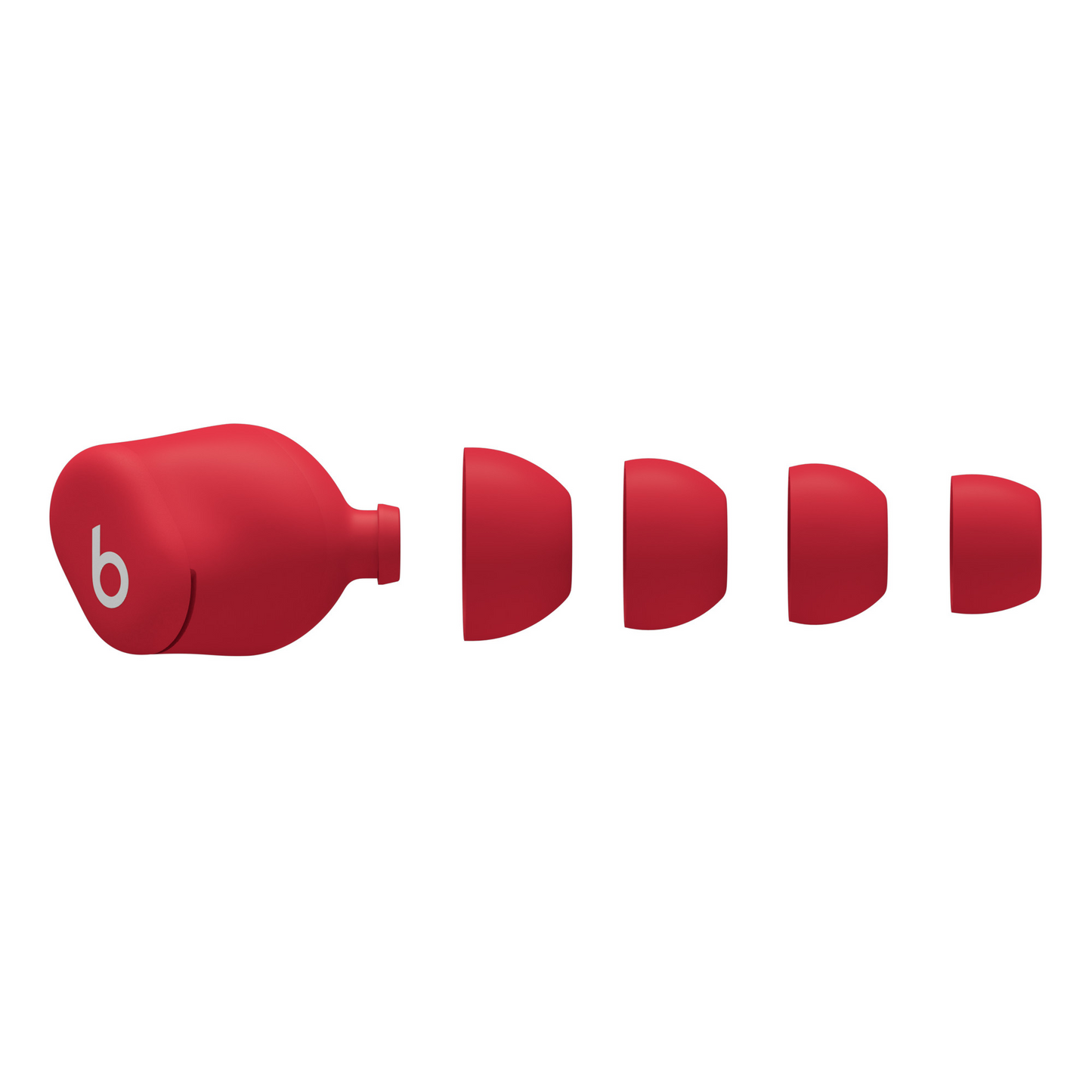 Beats Solo Buds - True Wireless Earbuds - Transparent Red - Transparent Red