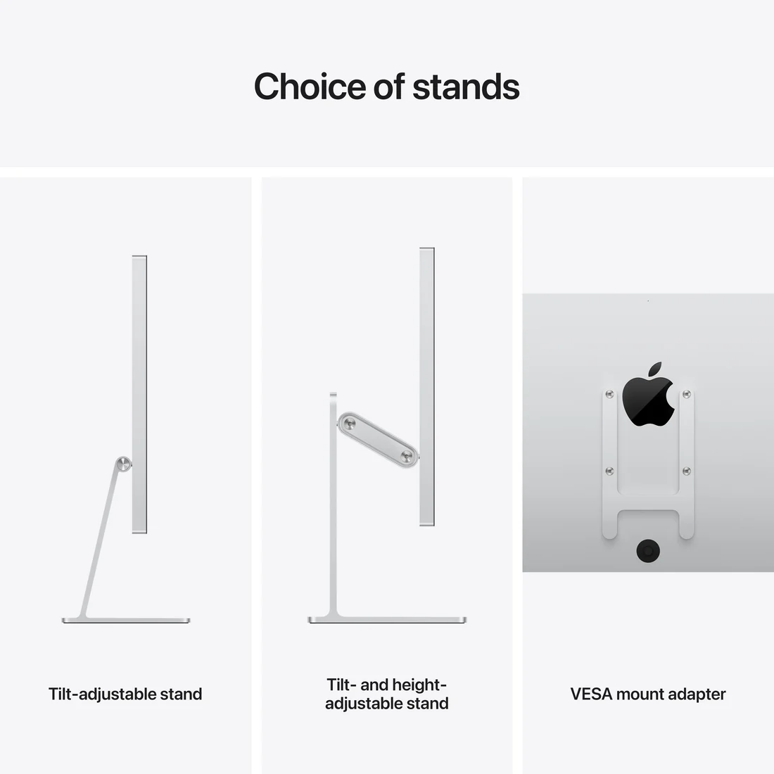 Apple Studio Display - Standard Glass - VESA Mount Adapter (Stand not included)