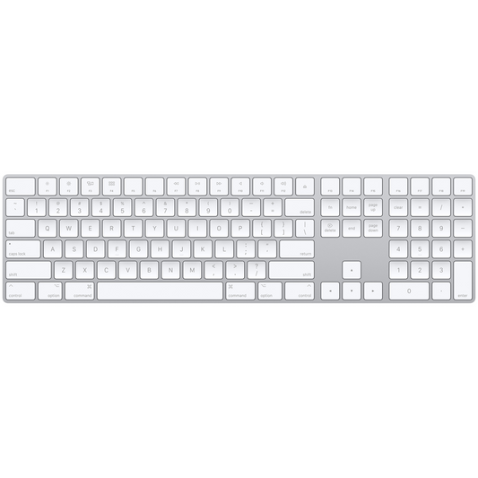 Magic Keyboard with Numeric Keypad - International English - Silver (USB-C)