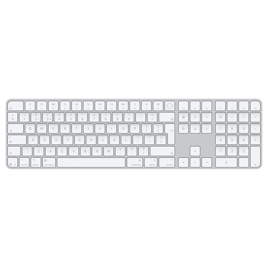 Magic Keyboard with Touch ID - Apple Silicon - British English - White