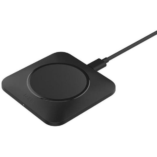 BOOSTCHARGE™ Easy Alignment Qi 15w Charging Pad, Black w/PSU