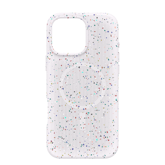 OtterBox Symmetry Core - iPhone 16 Pro Max - Sprinkles (White)