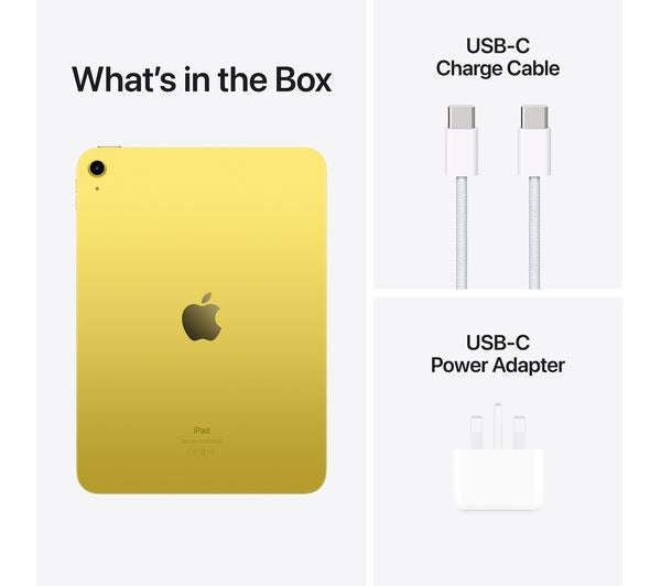 iPad (10th Gen) - Wi-Fi + Cellular - 256GB - Yellow
