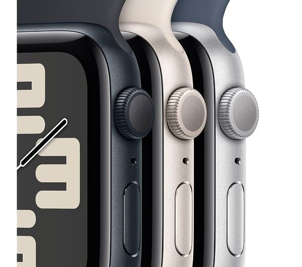 Apple Watch SE - 44mm - Starlight with Starlight Sport Loop