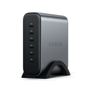 200w USB-C 6-Port Pd GaN Charger - Space Grey