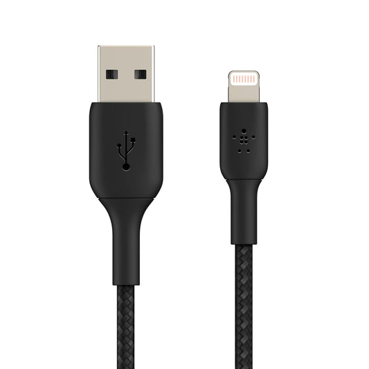 Belkin Boost Charge Braided Lightning Cable - 1m - Black
