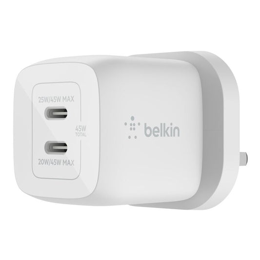 Belkin 45W PD Dual USB-C Charger