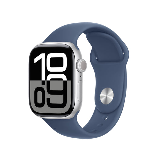 Apple_Watch_Series_10_42mm_GPS_Silver_Aluminum_Sport_Band_Denim_PDP_Image_Position_1__GBEN