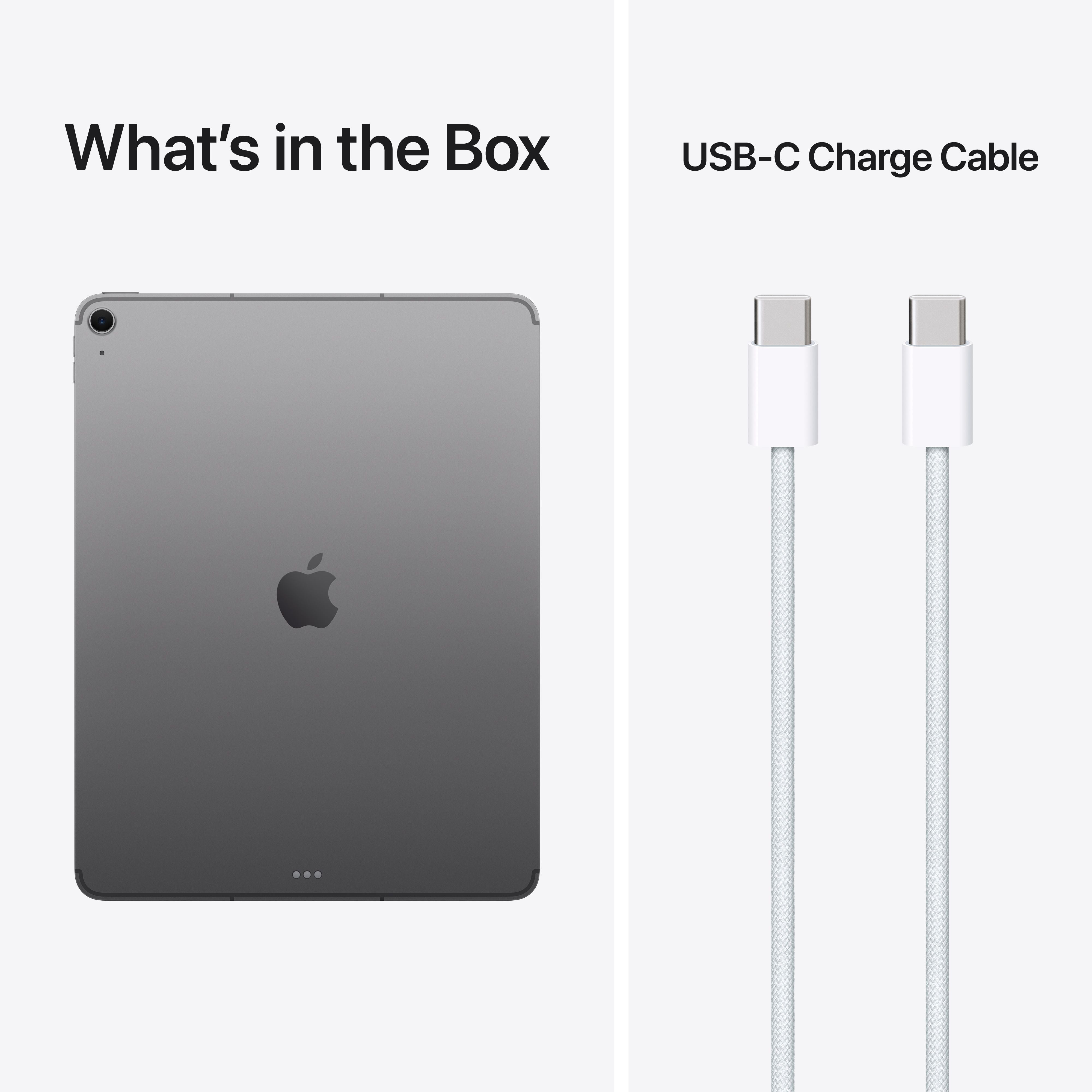 13-inch iPad Air Wi-Fi + Cellular 1TB - Space Grey (M4) – iQ Guernsey