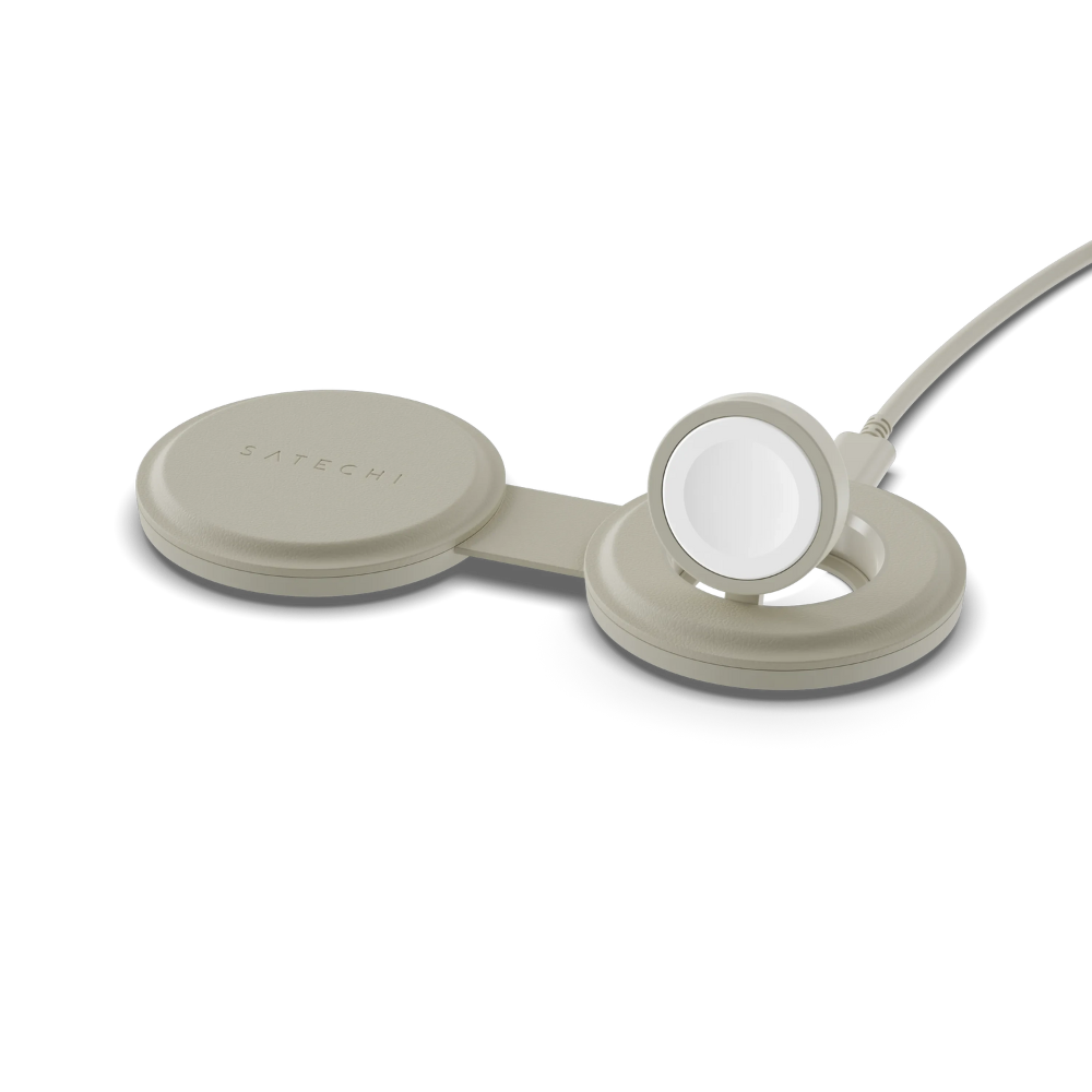 On the Go 2in1 Wireless Charger - Sand