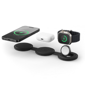 On the Go 3in1 Wireless Charger - Black