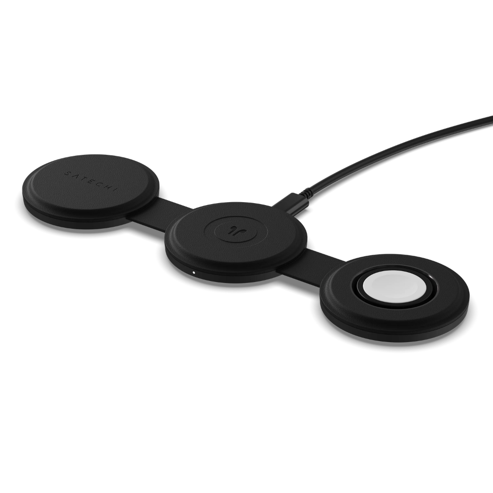 On the Go 3in1 Wireless Charger - Black