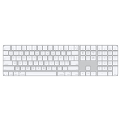 Magic Keyboard with Touch ID and Numeric Keypad - Apple silicon - British English - White Keys (USB-C)