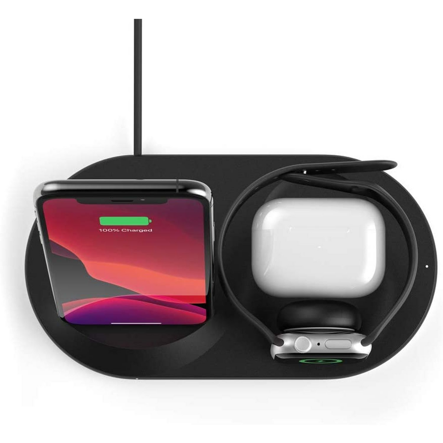 Belkin Boost Charge 3-in-1 Qi Charger - Black