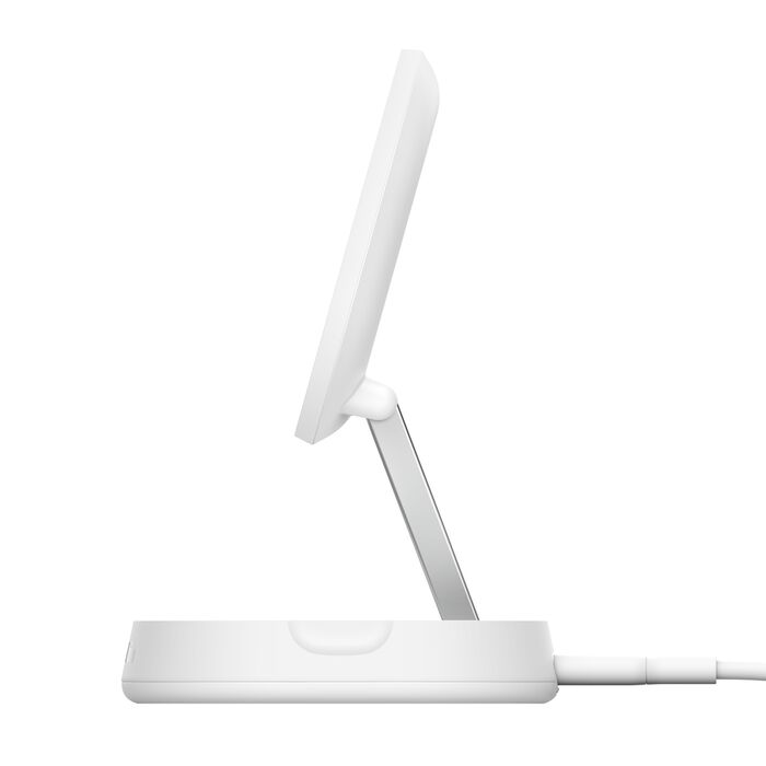 BOOST CHARGE™ PRO Convertible Qi2 15w Magnetic Charging Stand, w/o PSU, White