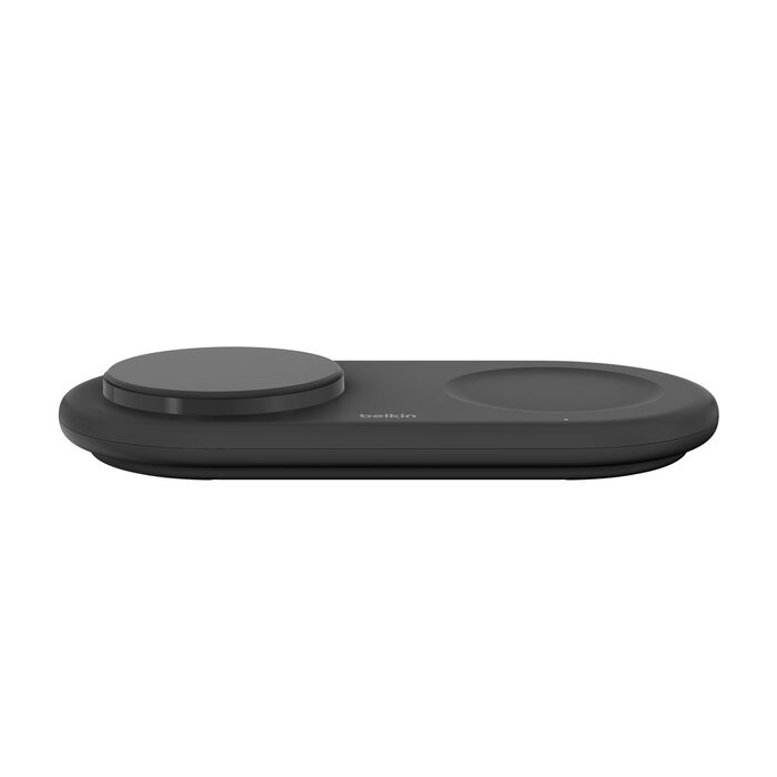 BOOST CHARGE™ PRO 2in1 Qi2 15w Magnetic Charging Pad, Black